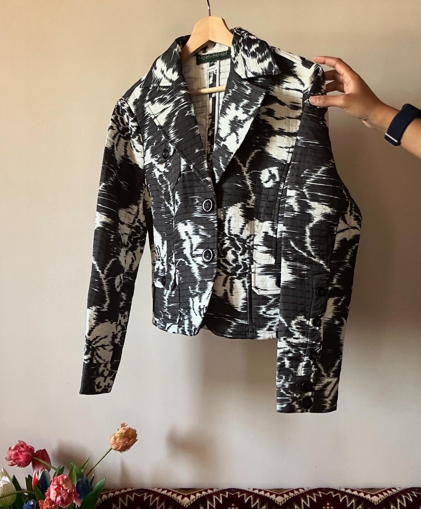 Vintage Evan Picone Suit Colour Block Blazer Style Shaket – Old Love Studios