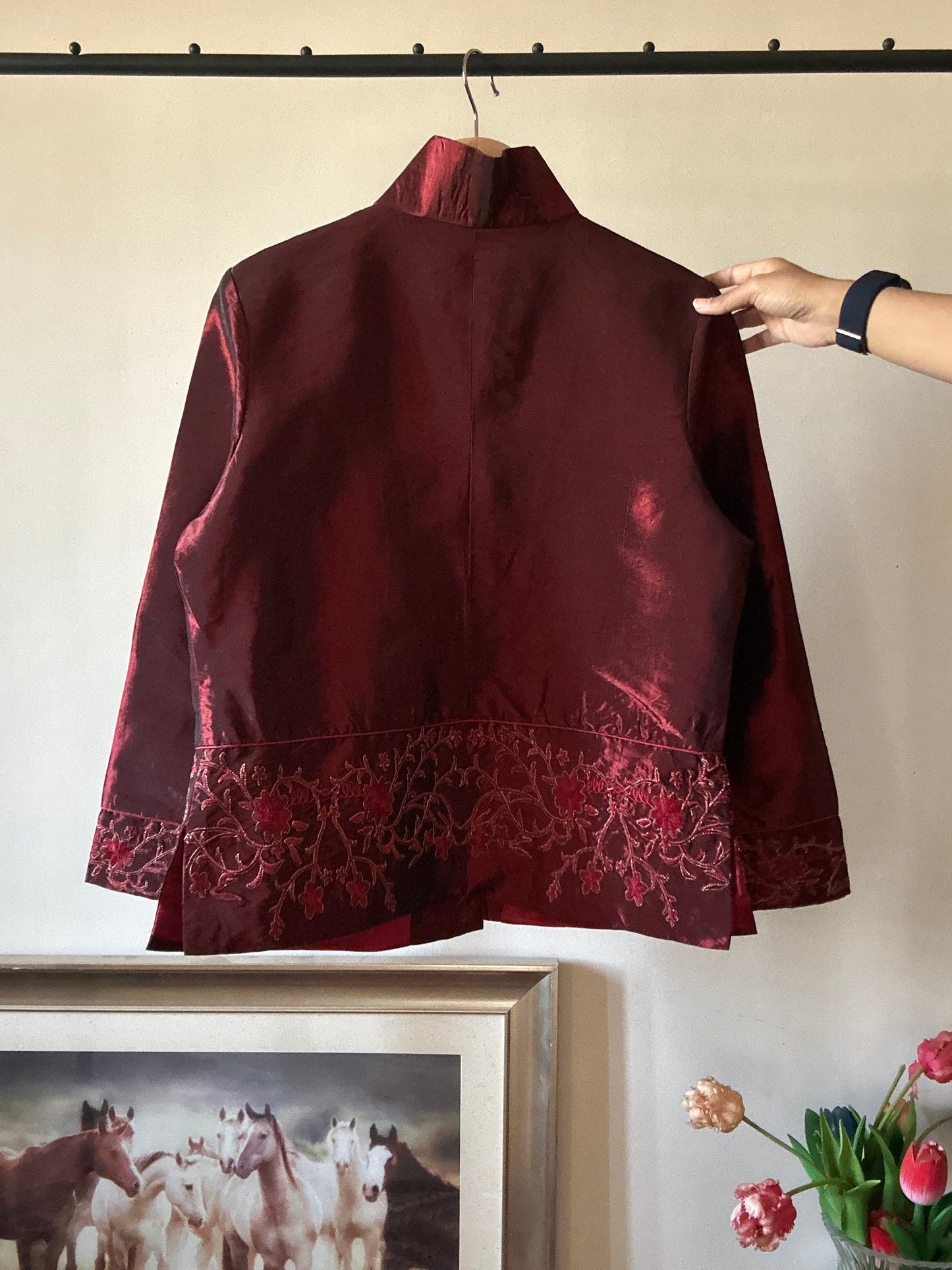 Vintage Chinese Embroidered Shirt