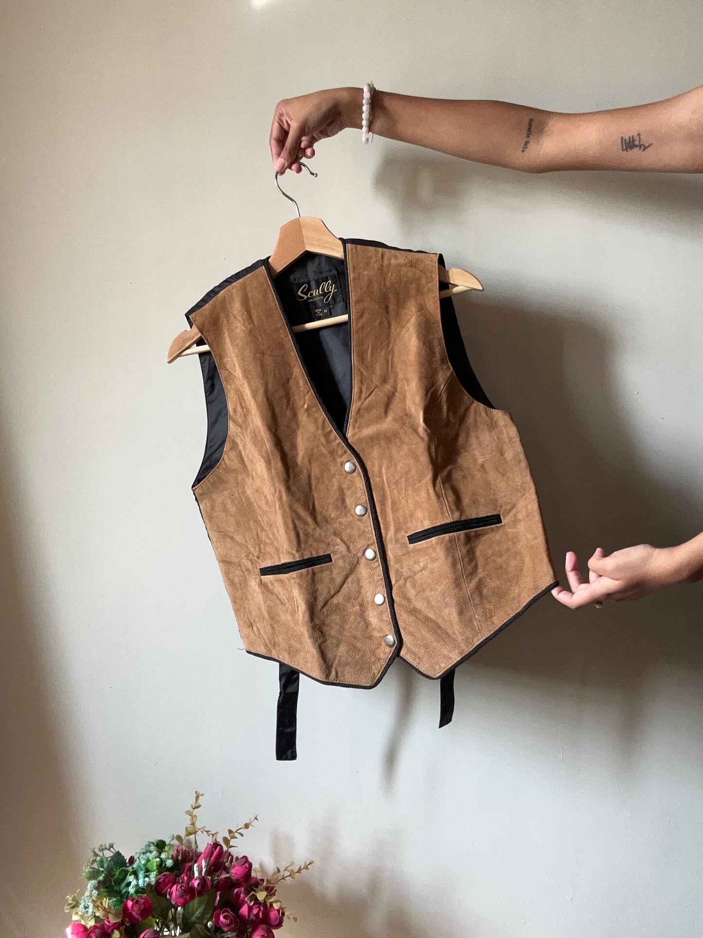 Scully Vintage Leather Vest