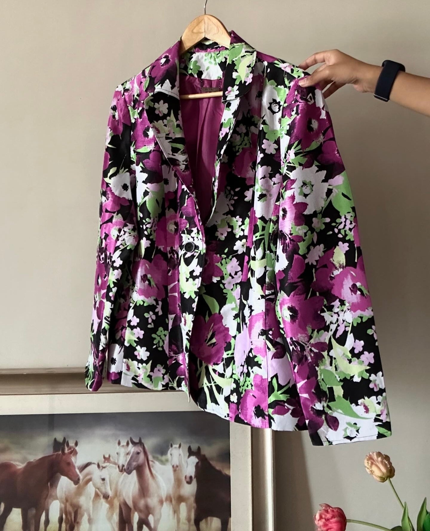 Tanjay Floral Vintage Blazer