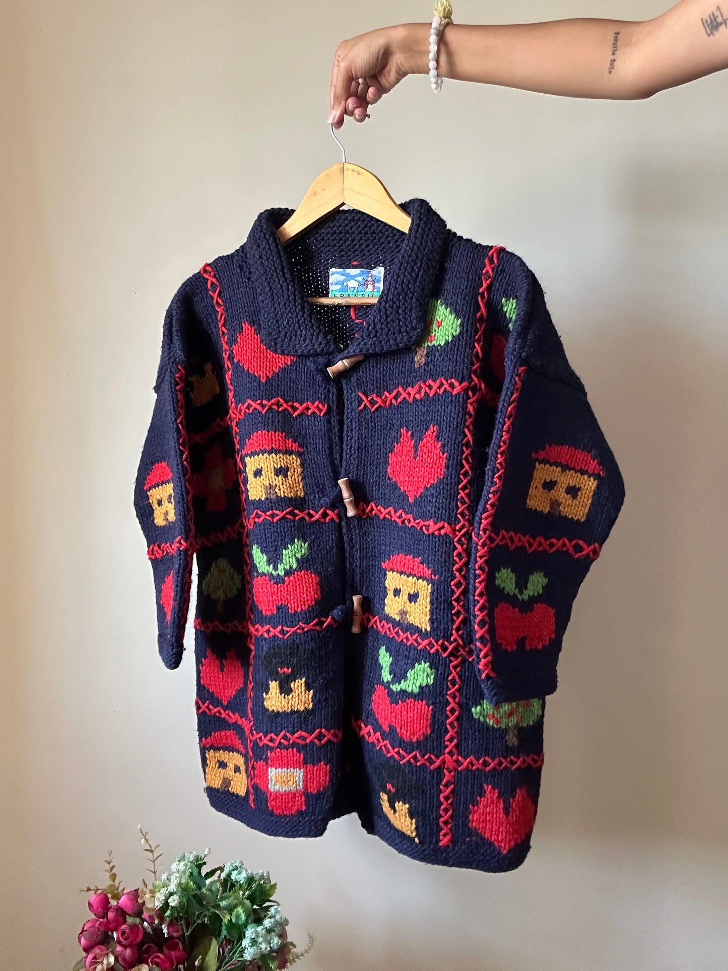 Frantic Vintage HandKnit Cardigan