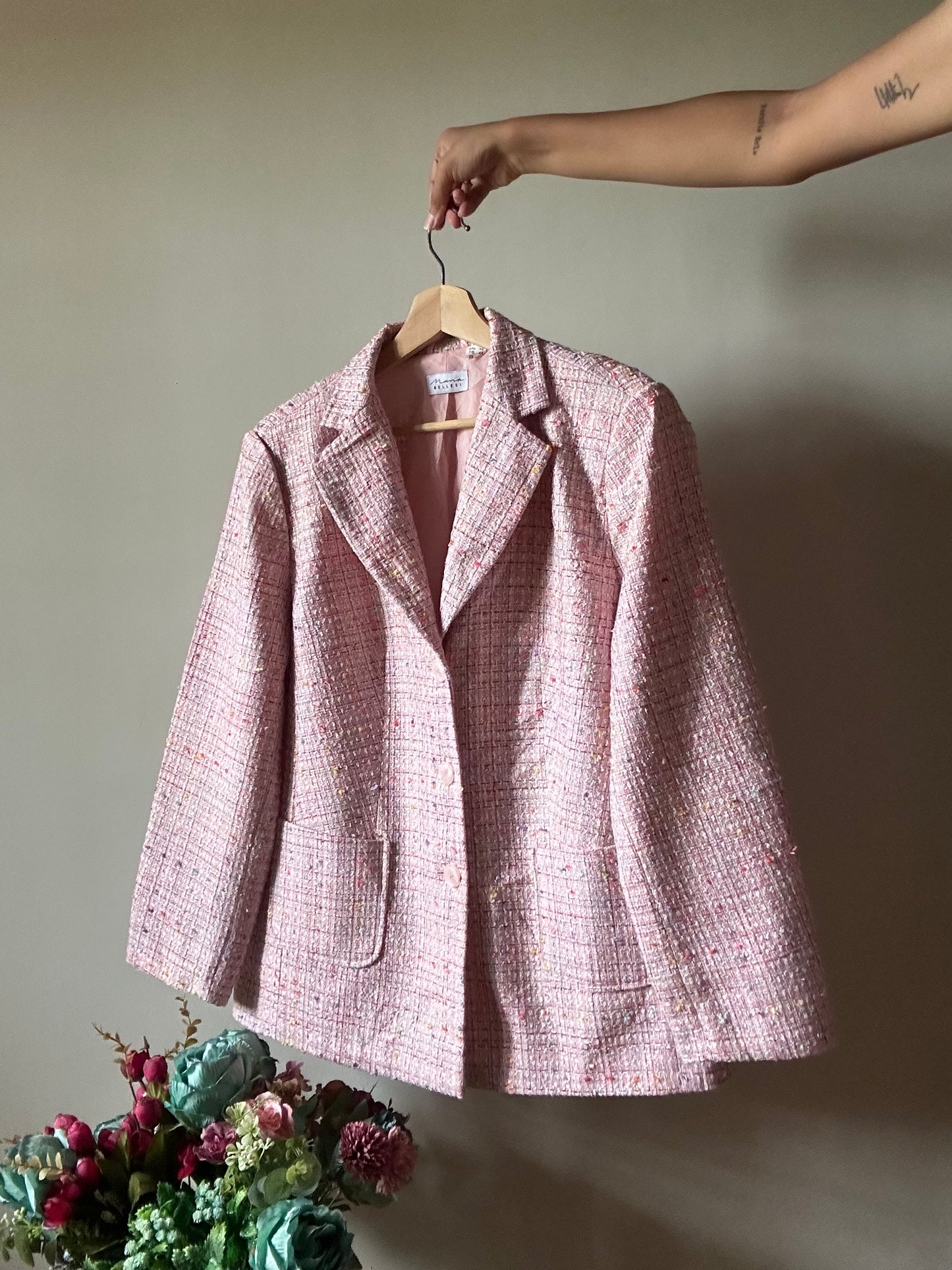 Maria Bellesi Vintage Confetti Tweed Jacket