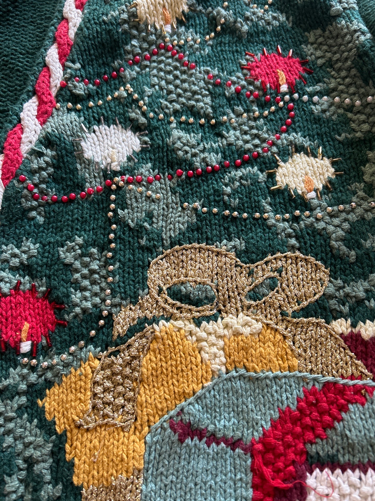 Maggie Lawrence Vintage Christmas Gifts Cardigan