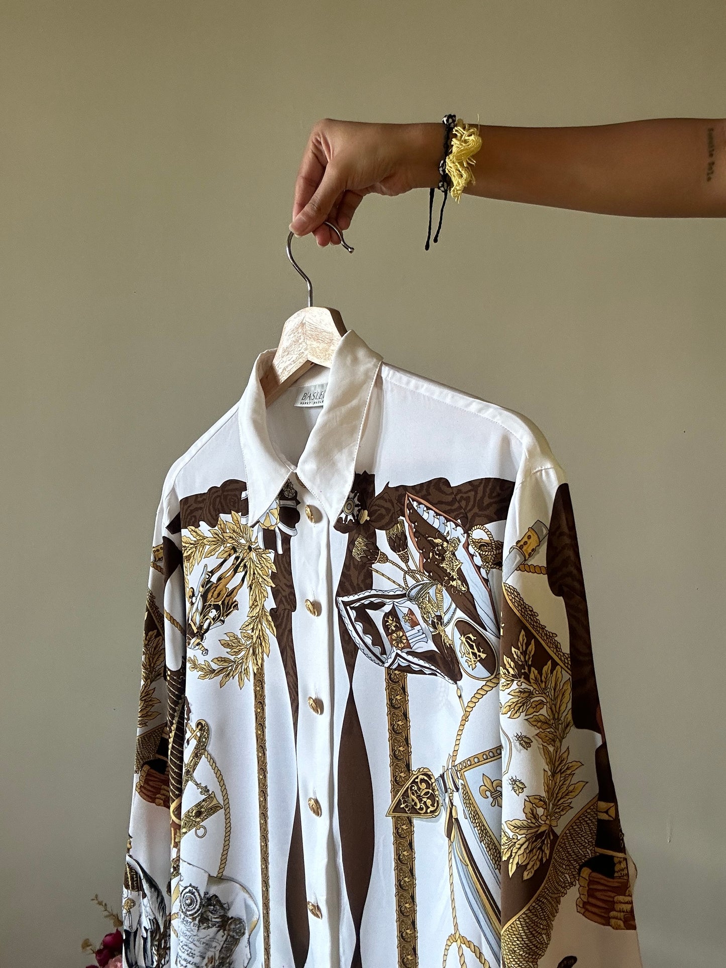 Vintage Baroque Print BASLER Shirt