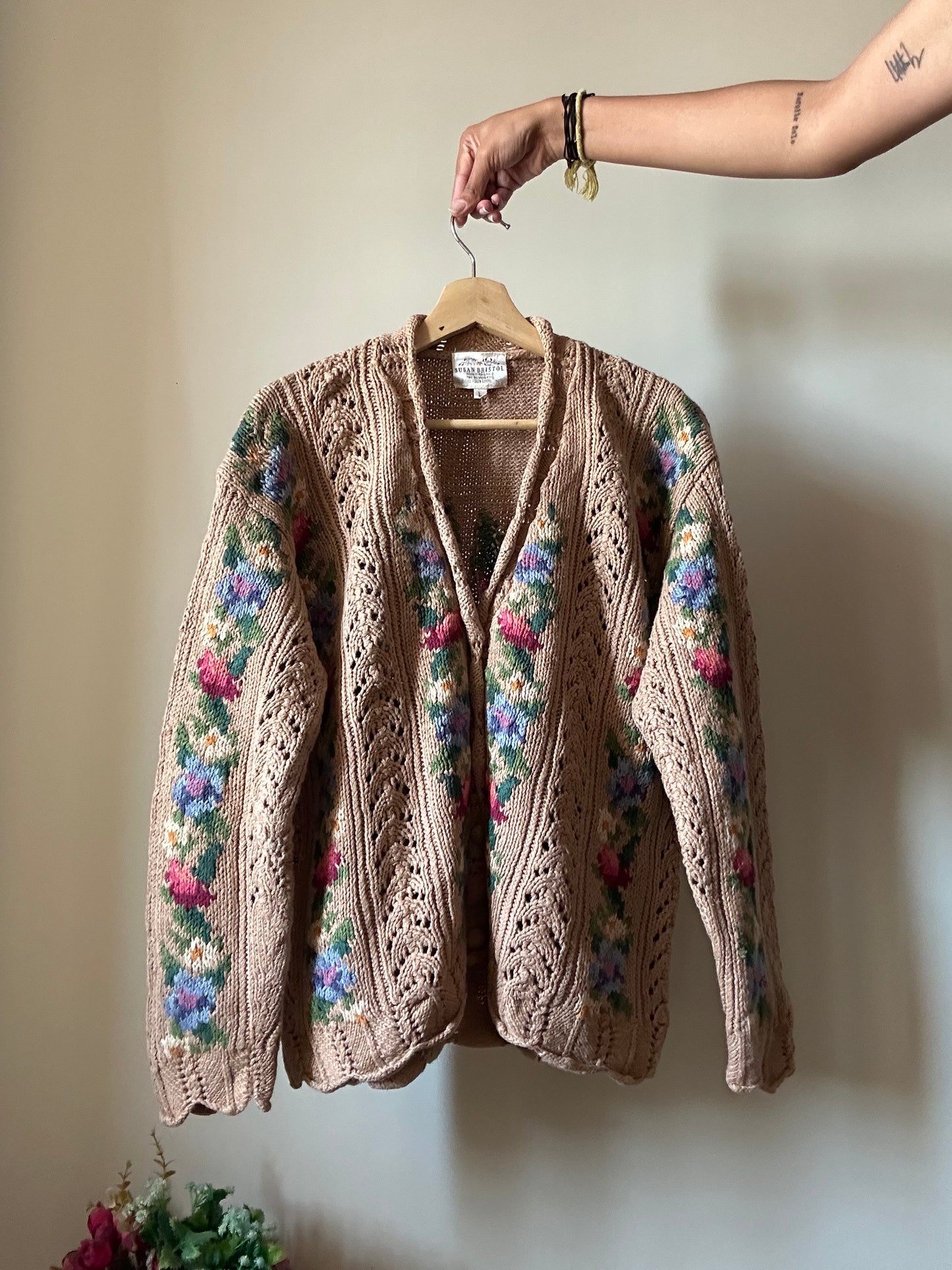 Vintage Floral Susan Bristol Cardigan