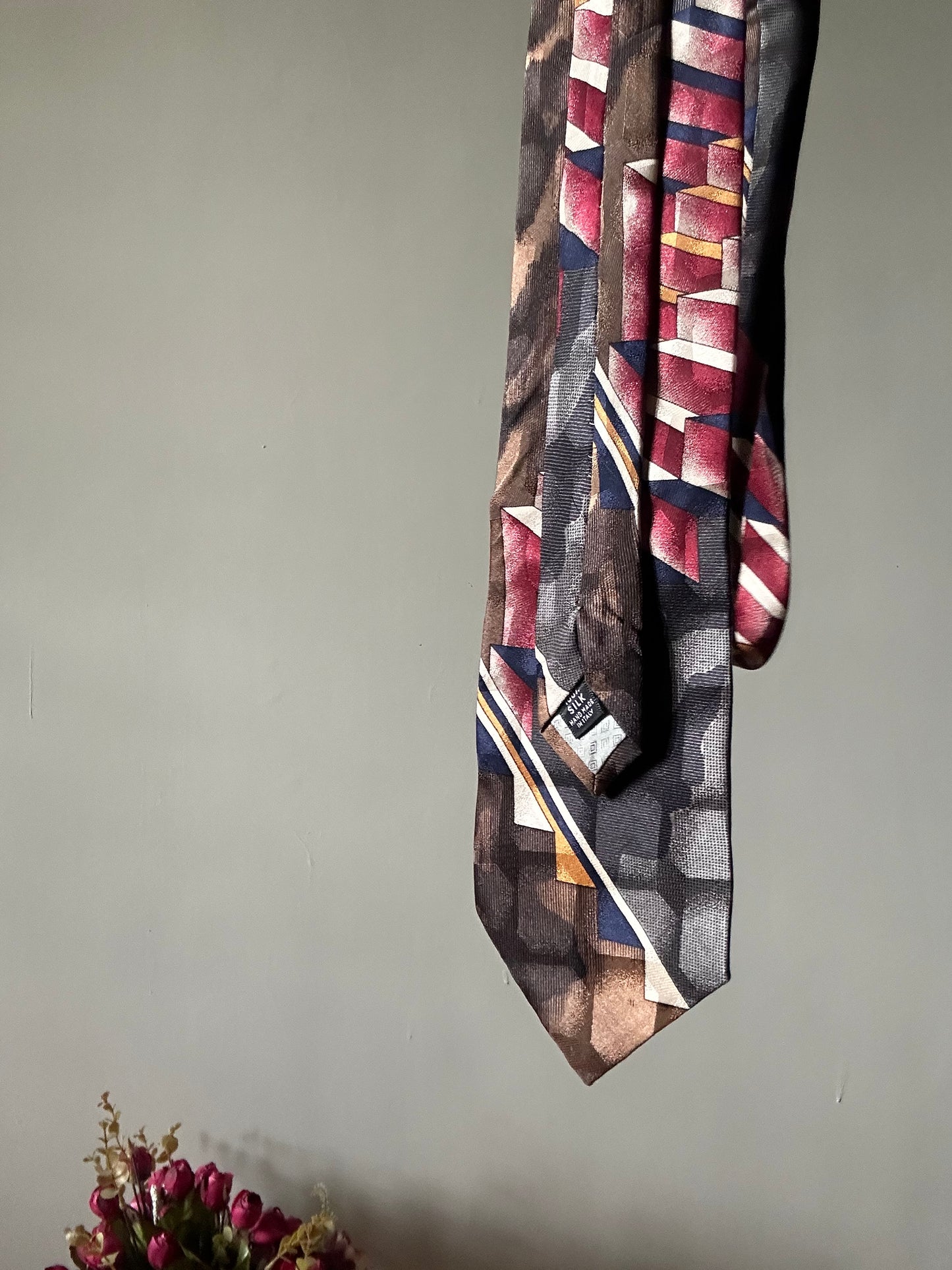 Vintage Luciano Gatti Hand Made Tie