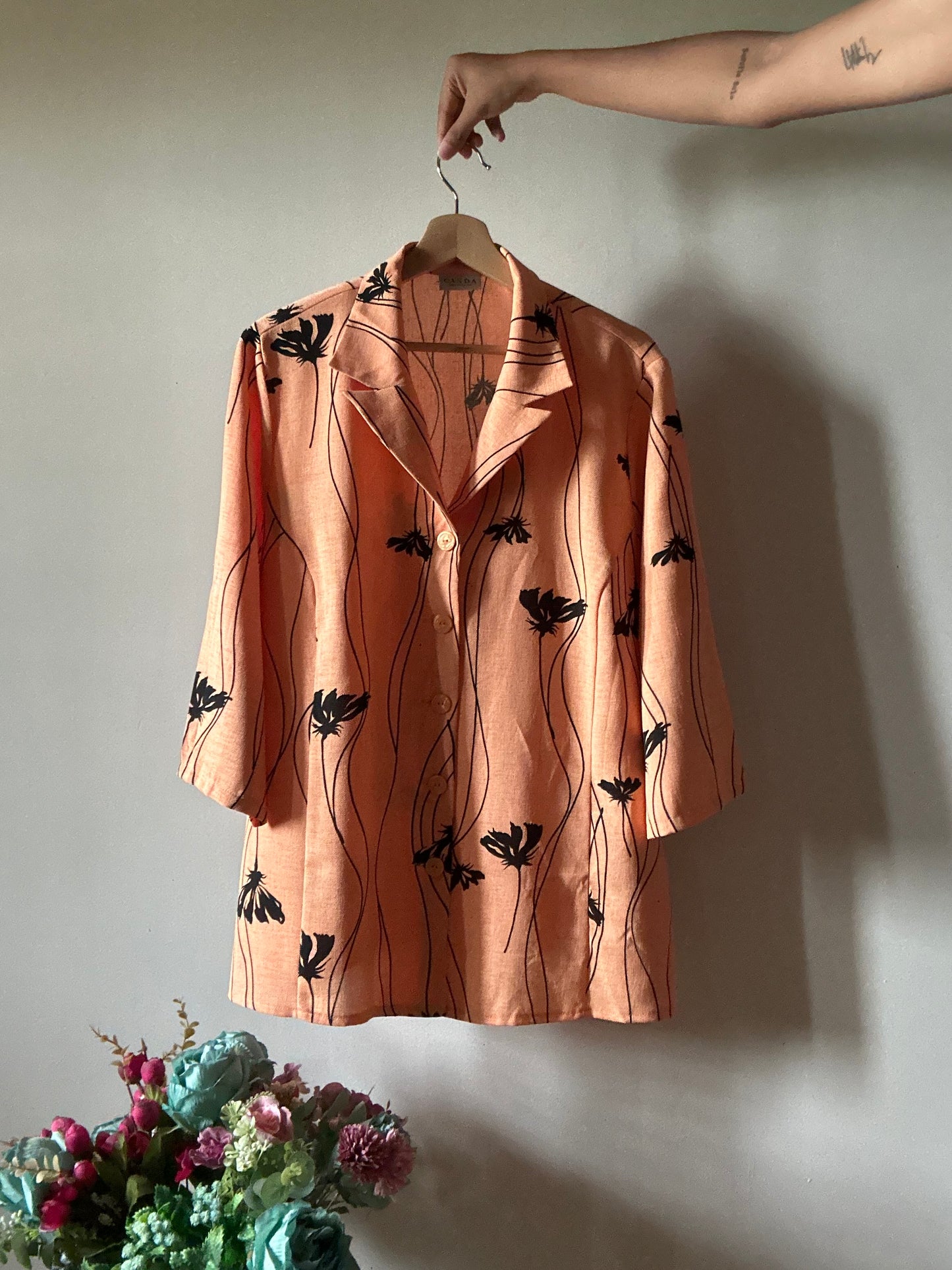 CANADA Vintage Floral Shirt