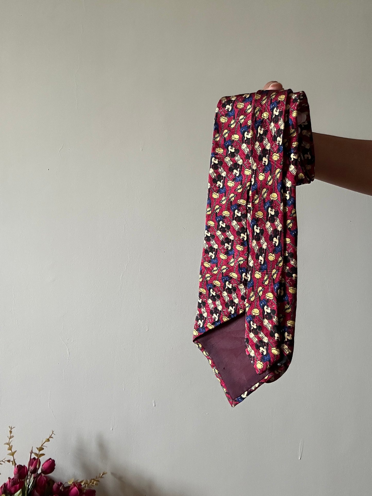 Micky Mouse Vintage Handmade Tie