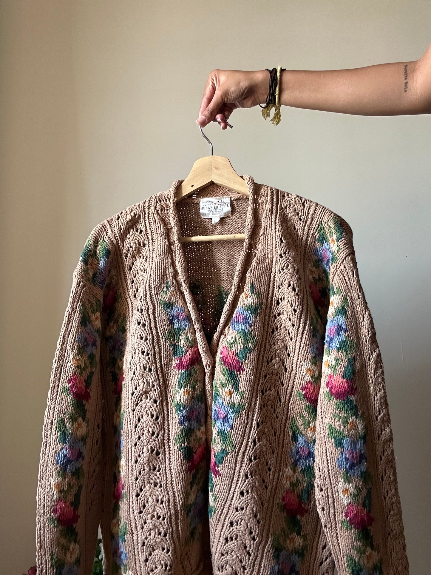 Vintage Floral Susan Bristol Cardigan