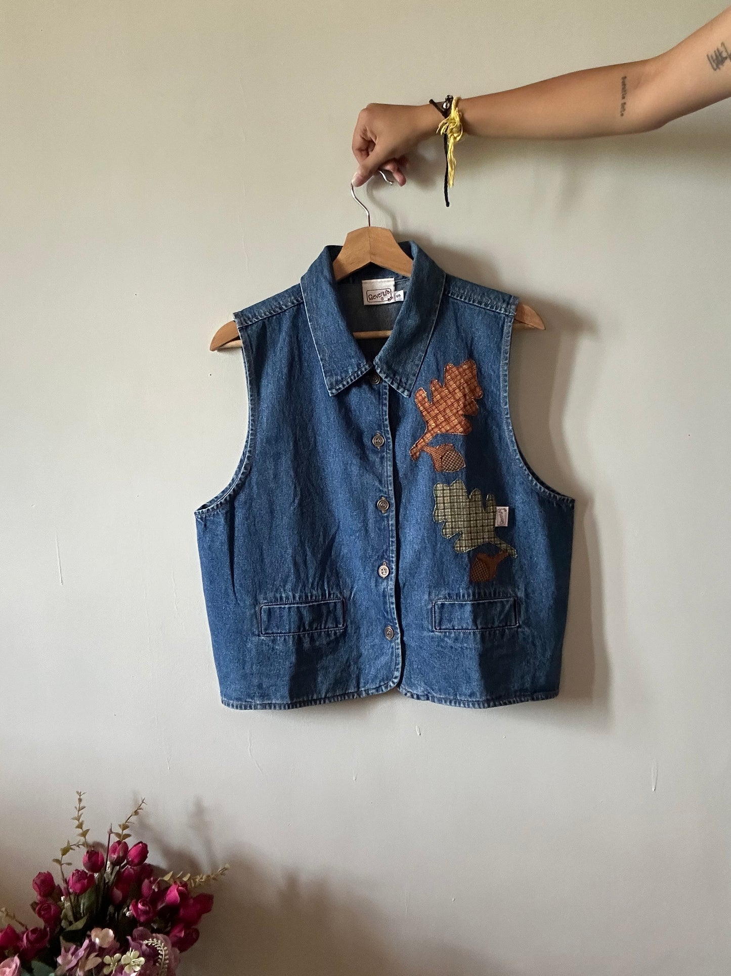 Beverly’s Vintage Denim Patchwork Vest