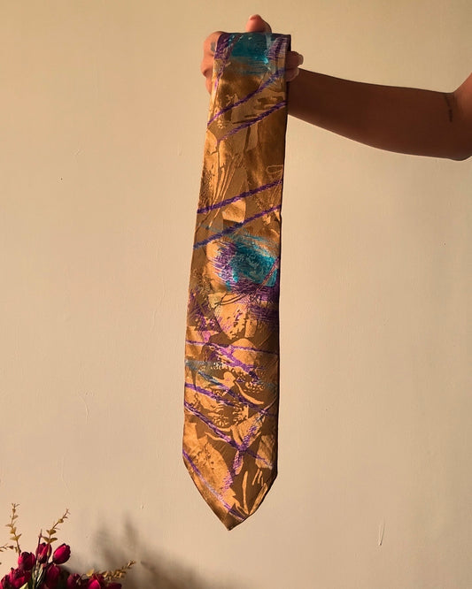 Alta Moda Cervino Vintage Abstract Print Tie