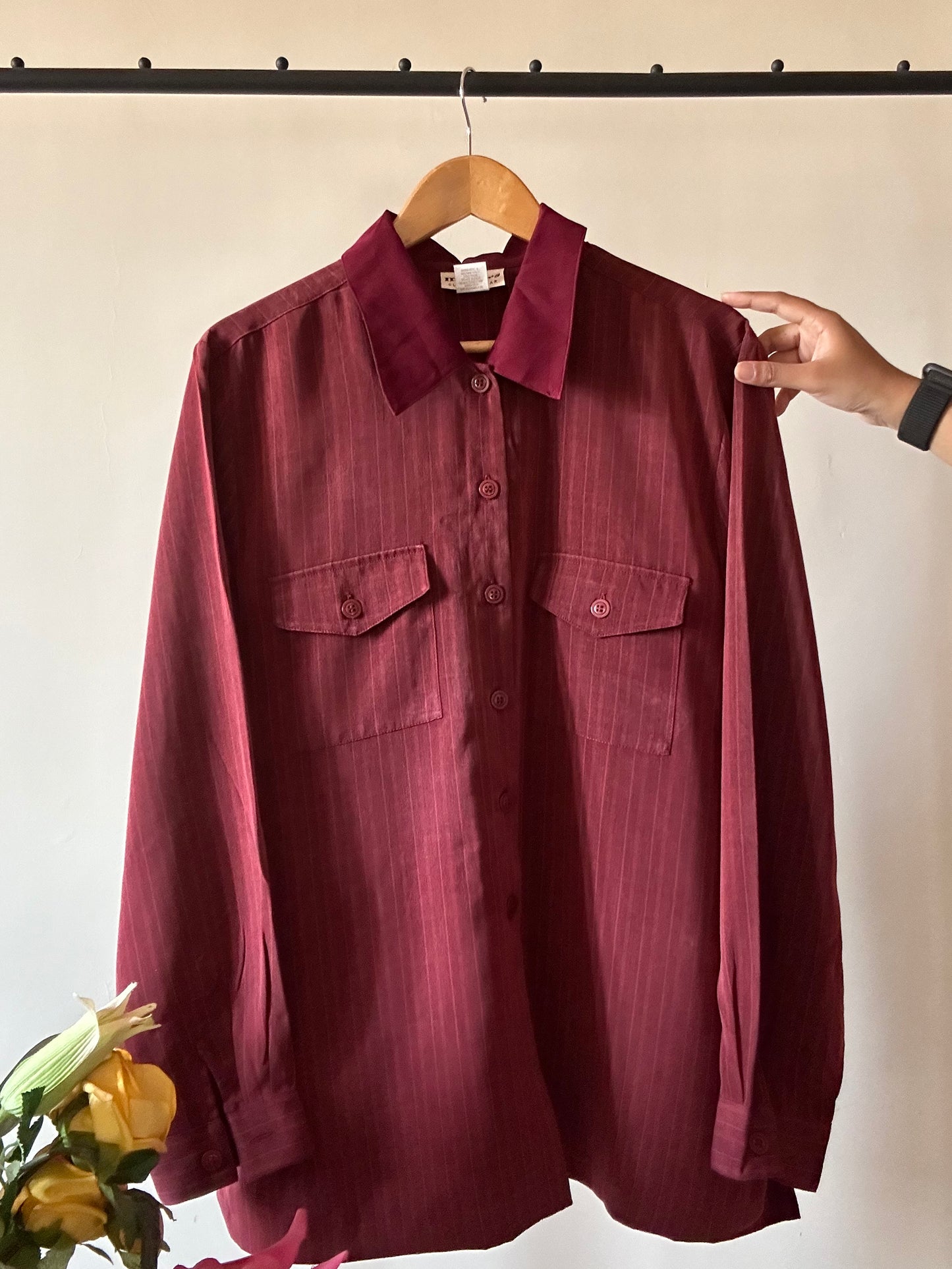 Vintage Miller,s Textured Collar Shirt