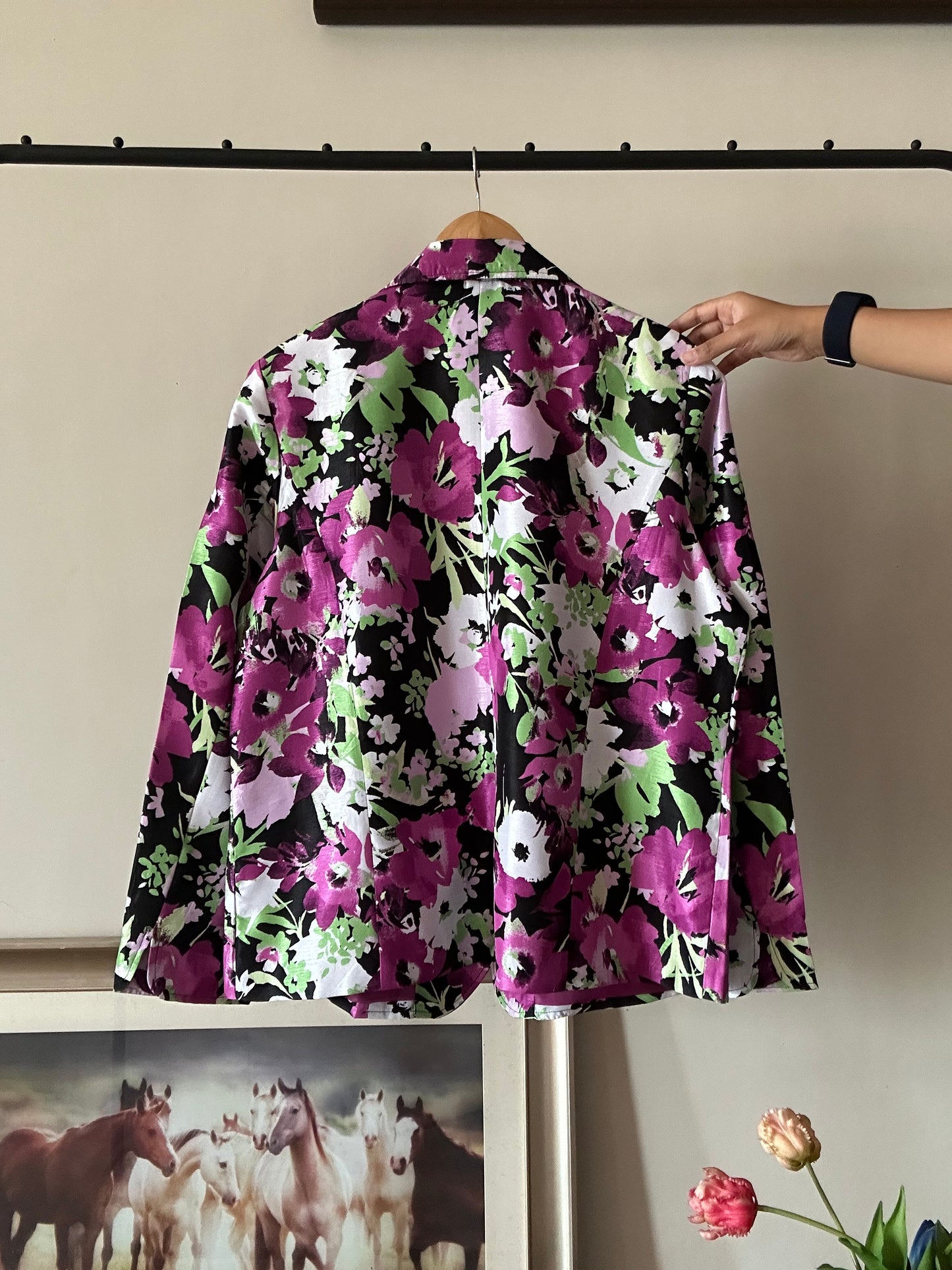 Tanjay Floral Vintage Blazer