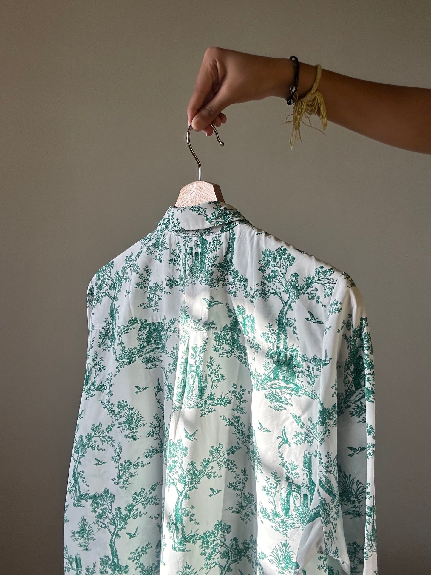 Vintage Garden Print H&M Shirt