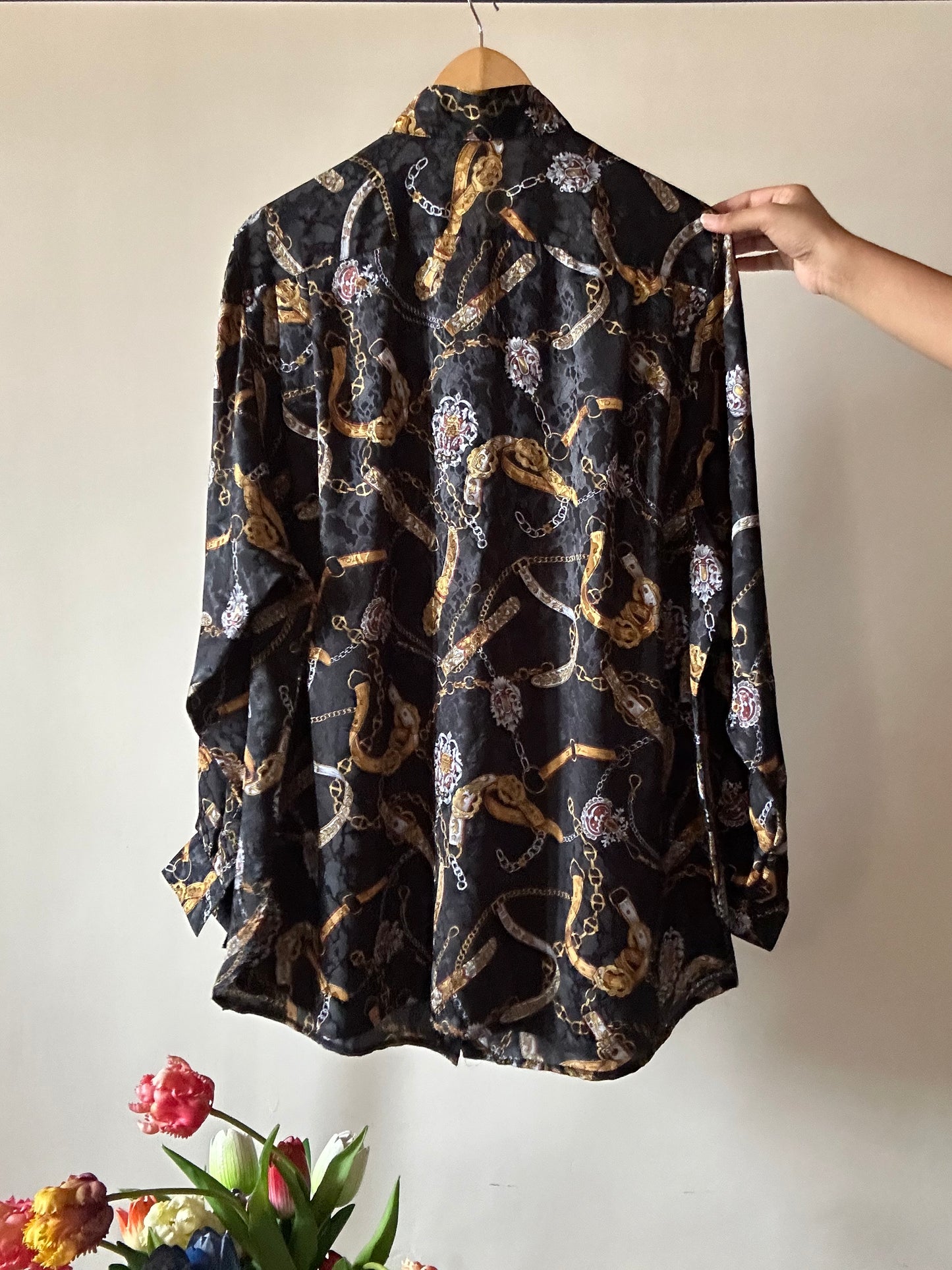 Sommermann Baroque Print Vintage Shirt