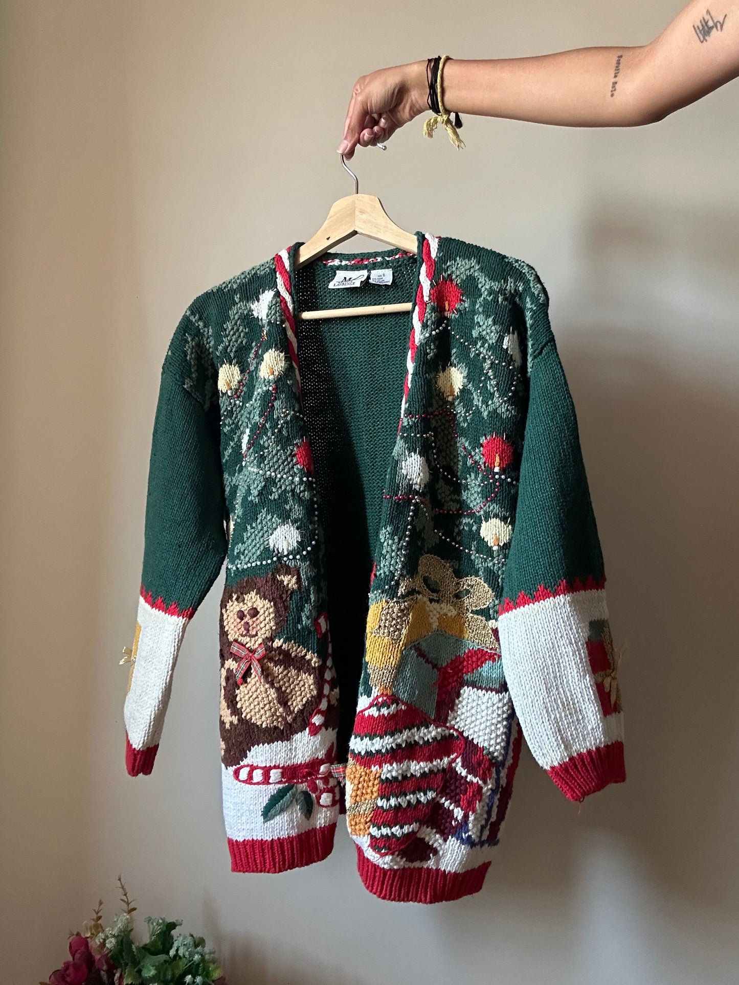 Maggie Lawrence Vintage Christmas Gifts Cardigan