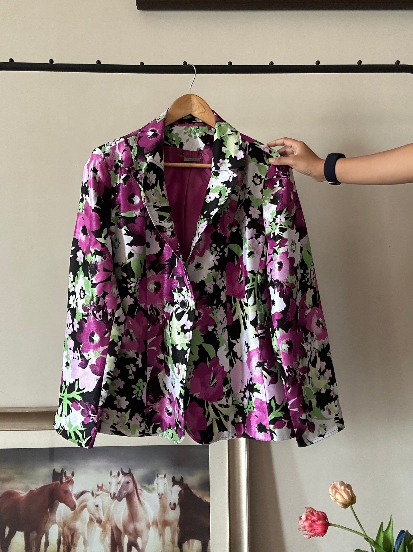 Tanjay Floral Vintage Blazer