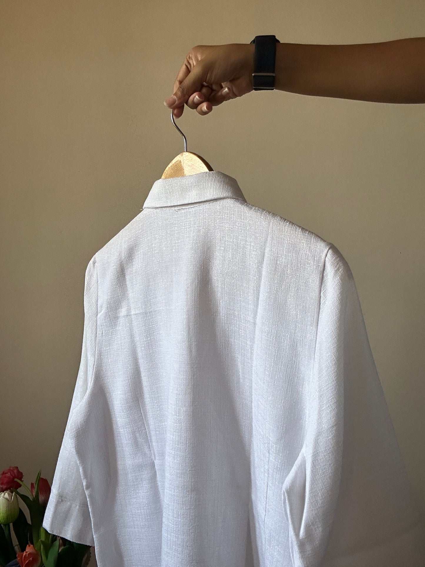 Vintage H-HA Mode Embroidered Shirt