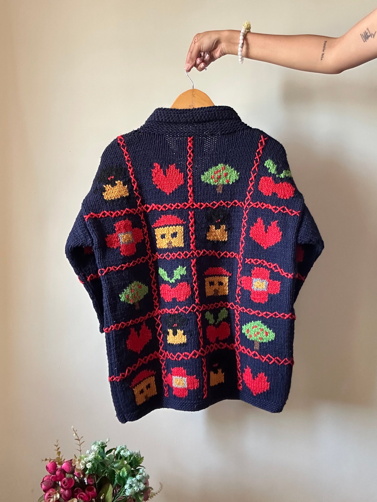 Frantic Vintage HandKnit Cardigan