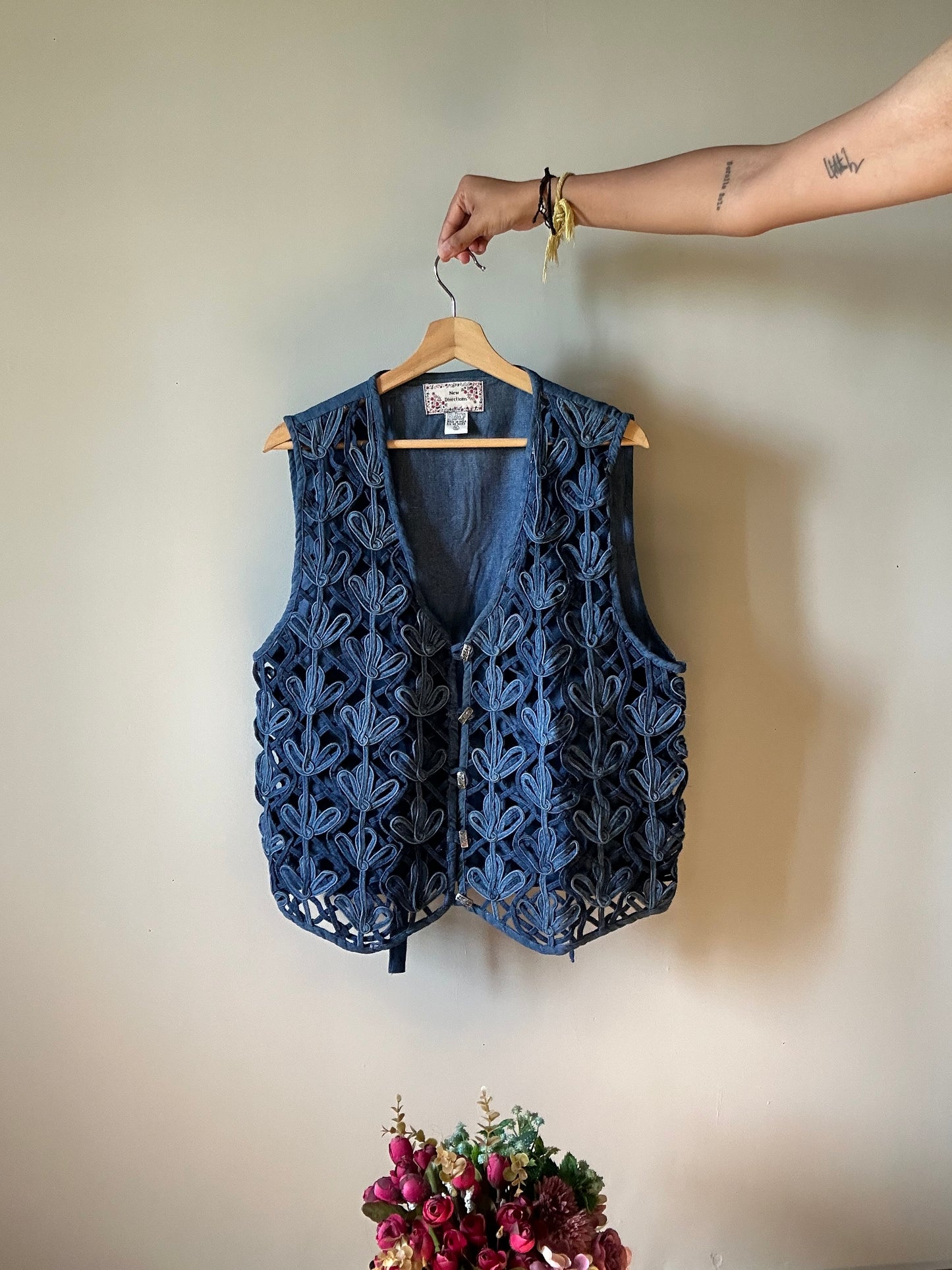 Vintage New Direction Denim Vest