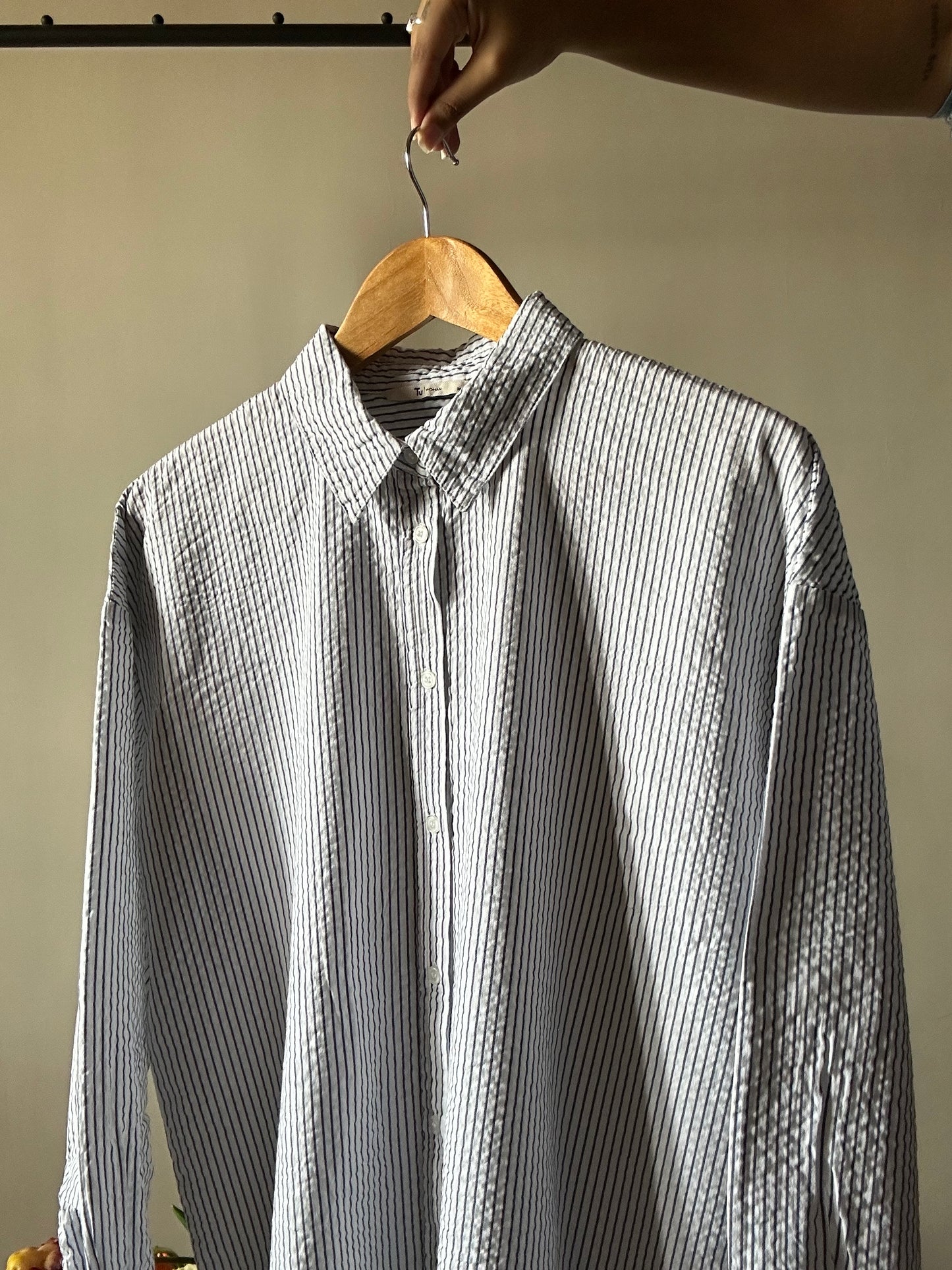 TU|Women Vintage Textured Shirt