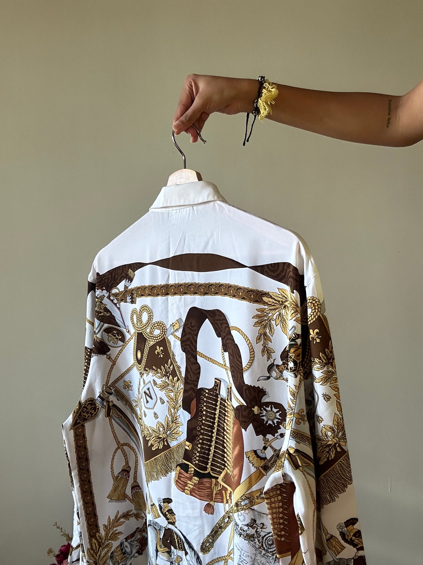 Vintage Baroque Print BASLER Shirt