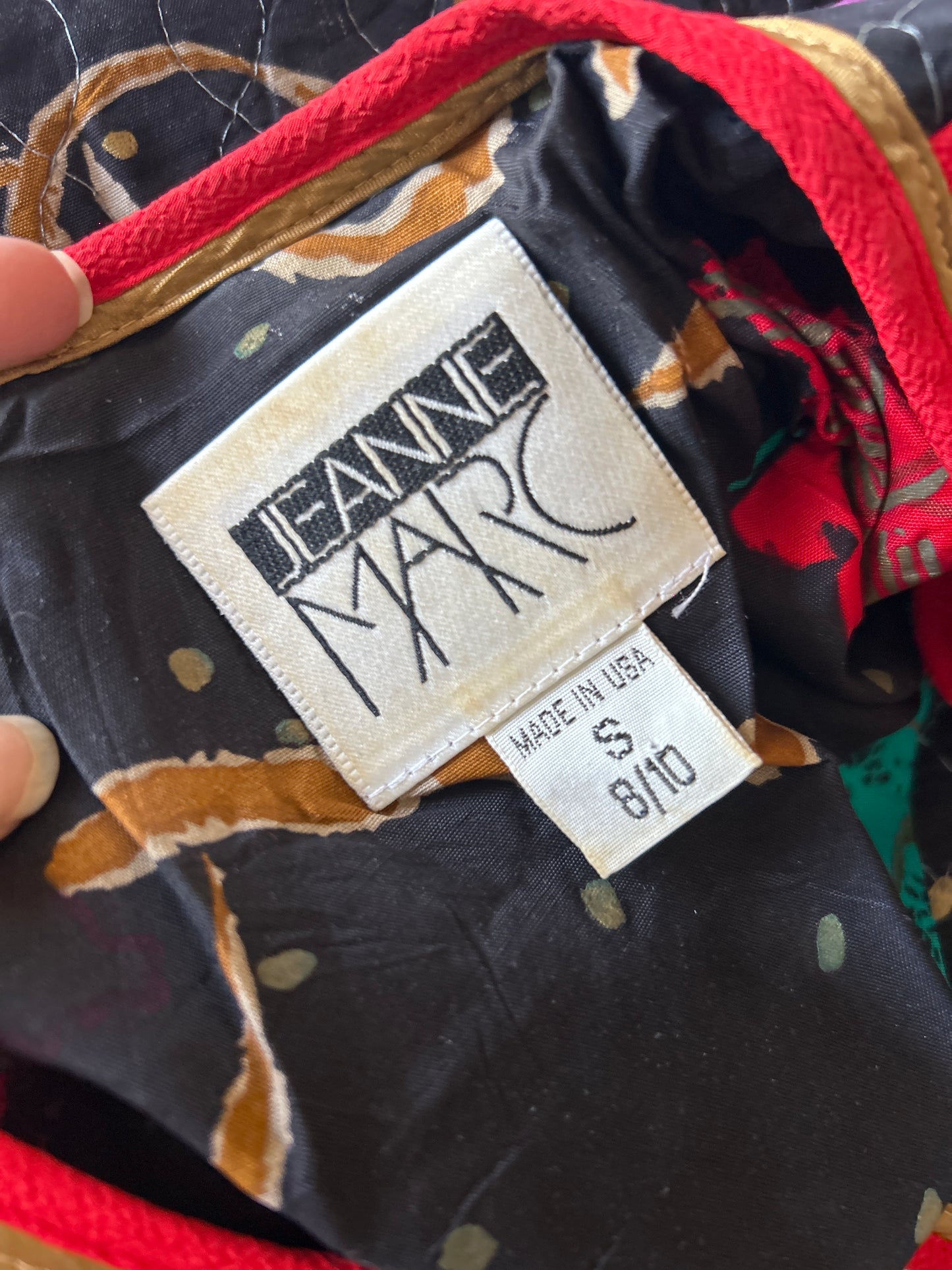 Jeanne Marc Vintage Quilted Shaket