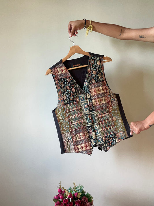 BCA BCA Vintage Weaved Vest