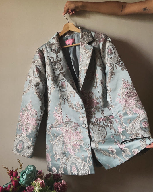 Sugar Thrillz Vintage Weaved Blazer