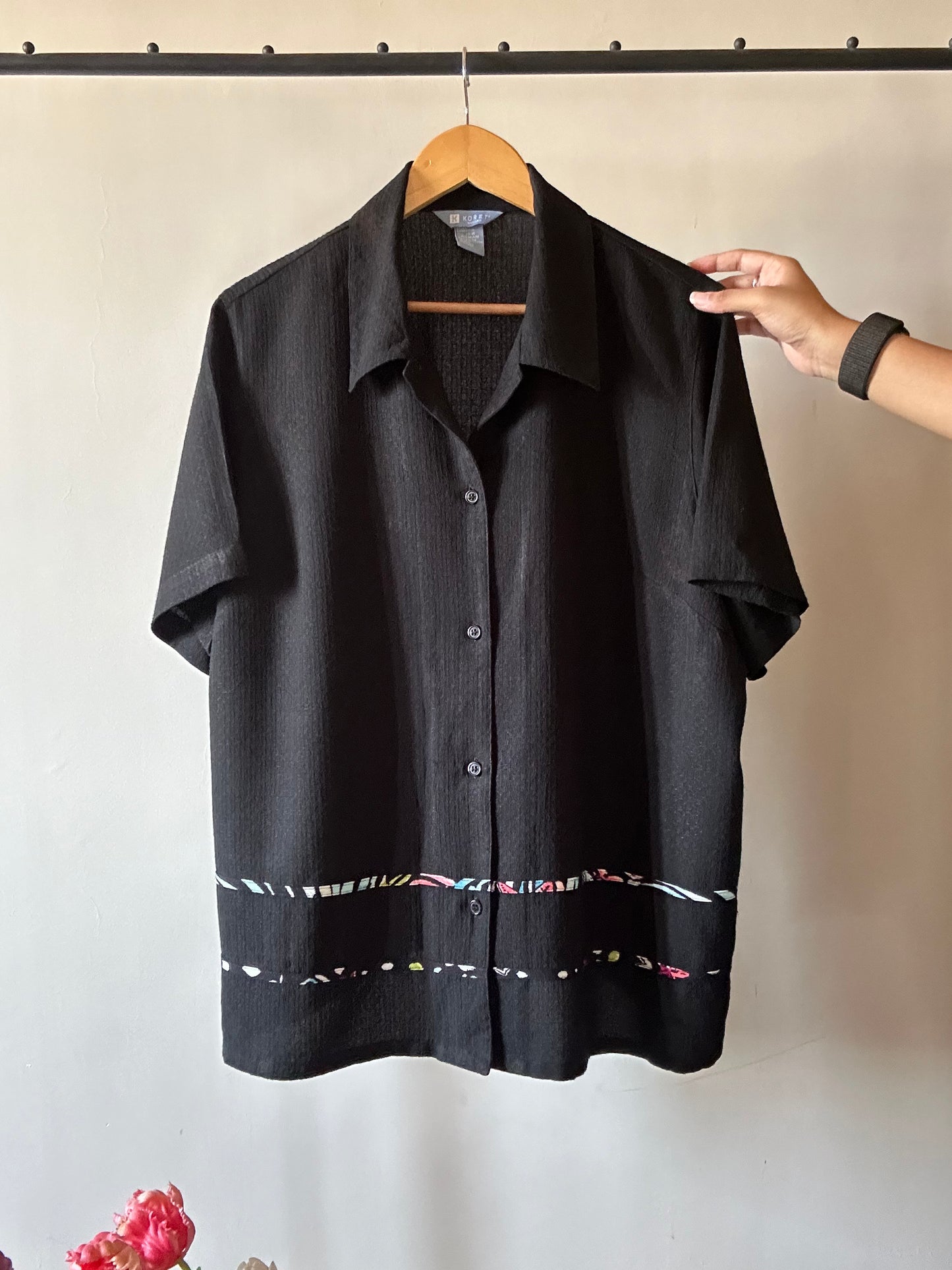 KORET Black Vintage Shirt