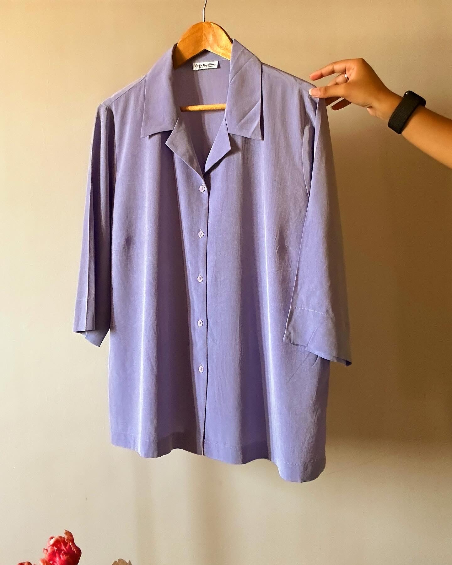 Plain Lavender Vintage Shirt