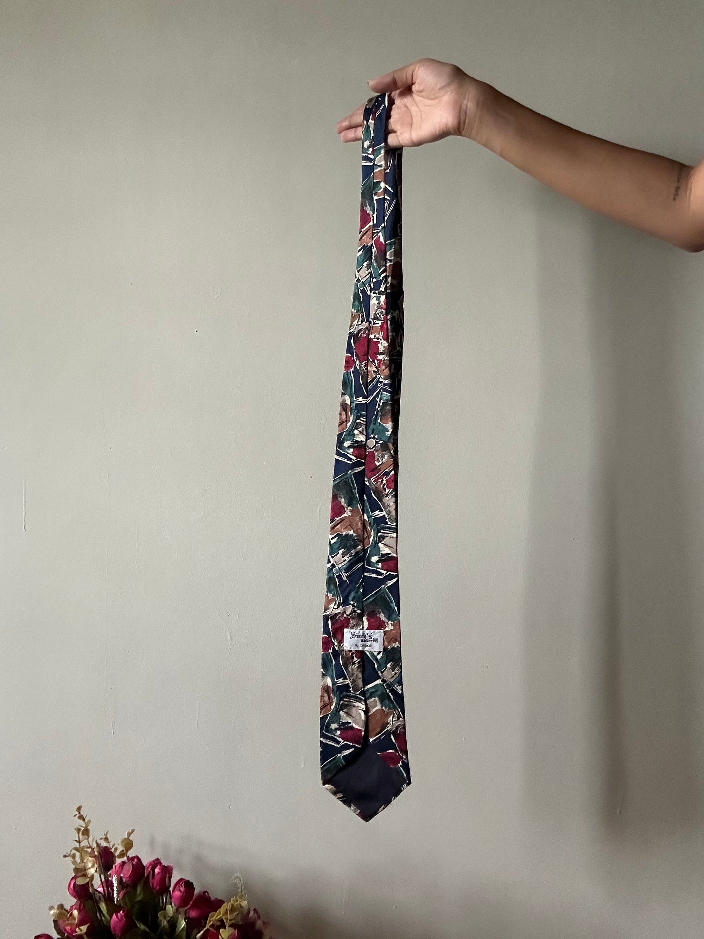 Siech’s Big or Tall By Drmon Vintage Tie