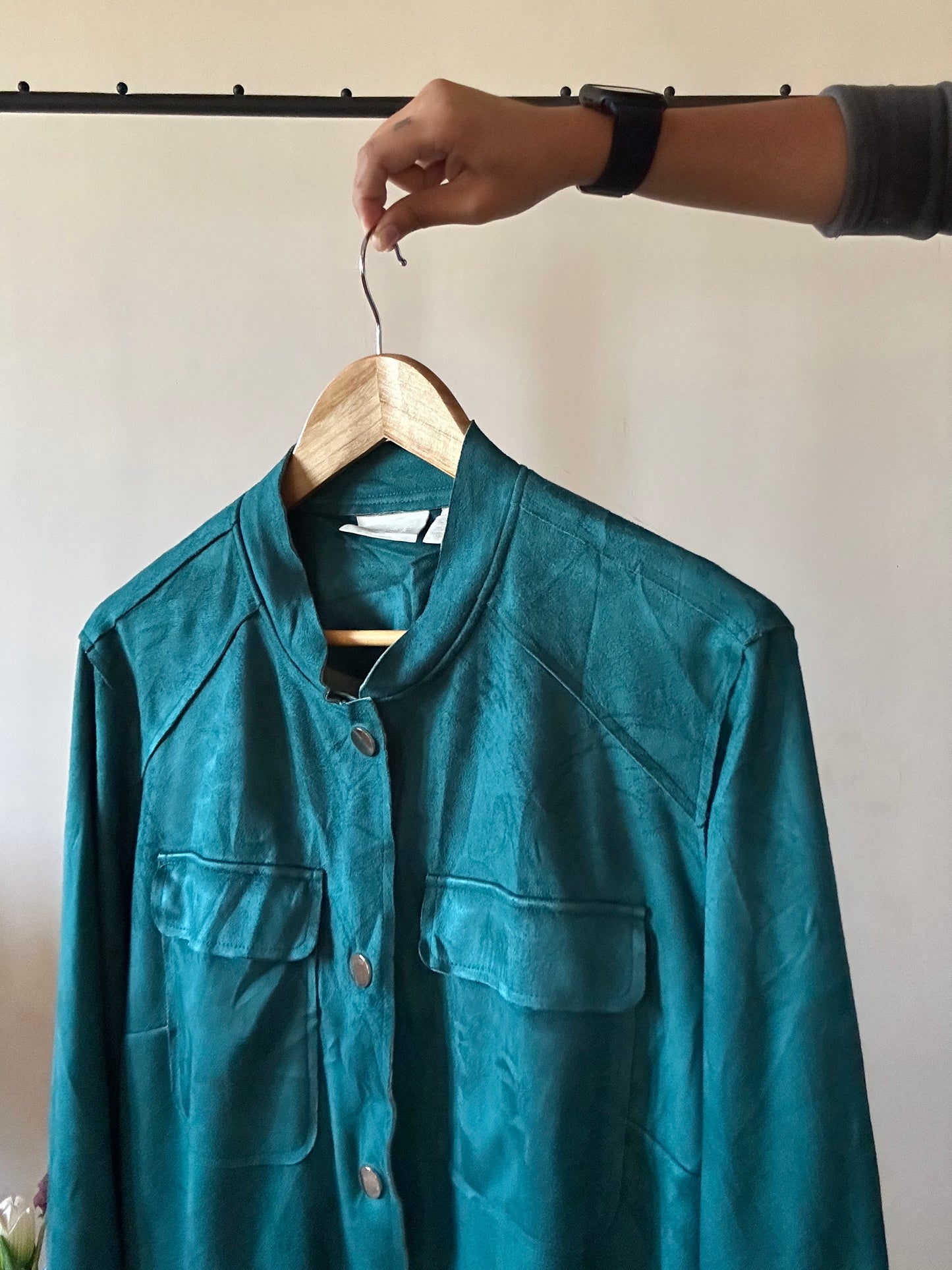 Pure Suede Vintage Chico’s Shirt