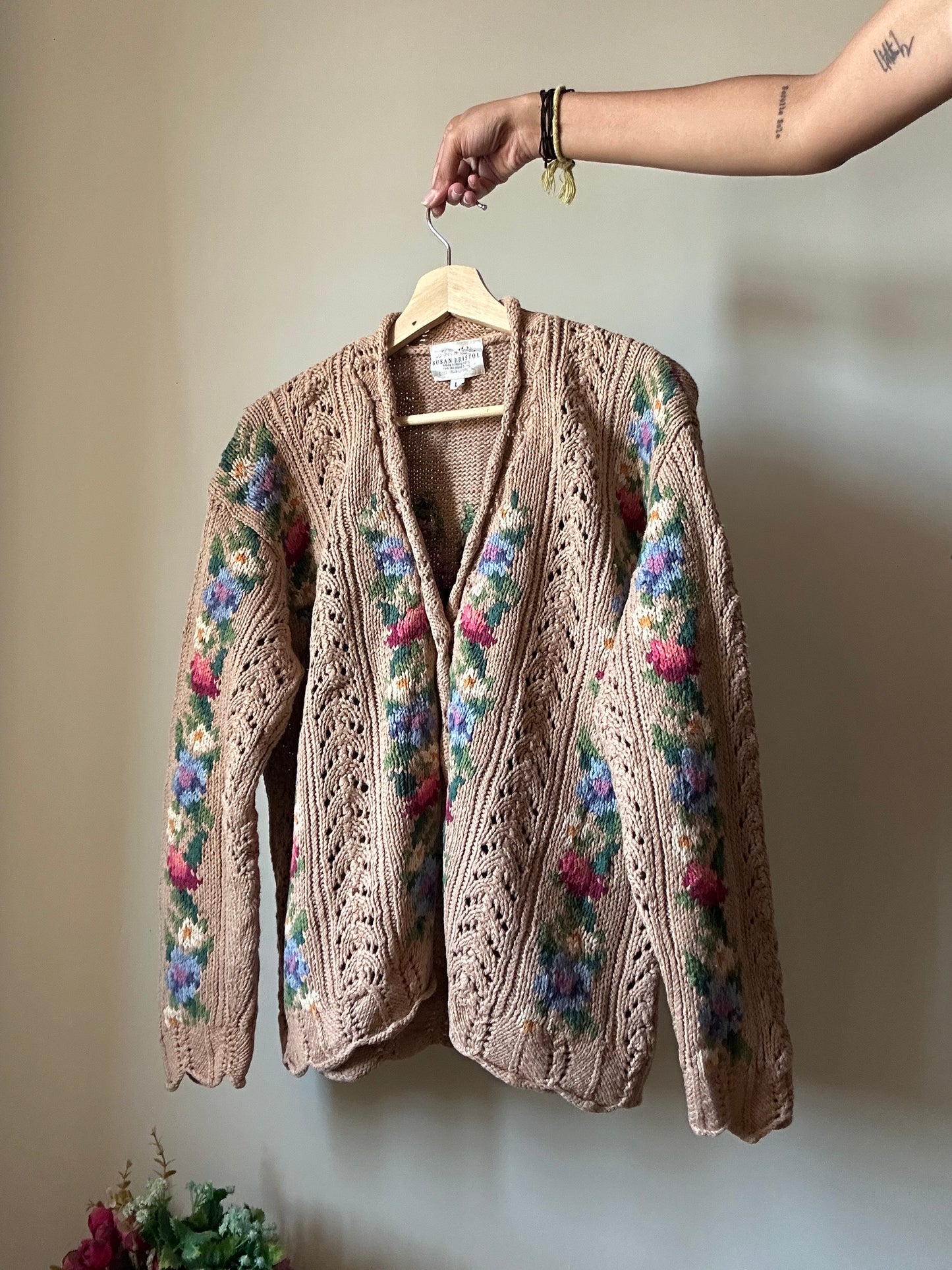 Vintage Floral Susan Bristol Cardigan