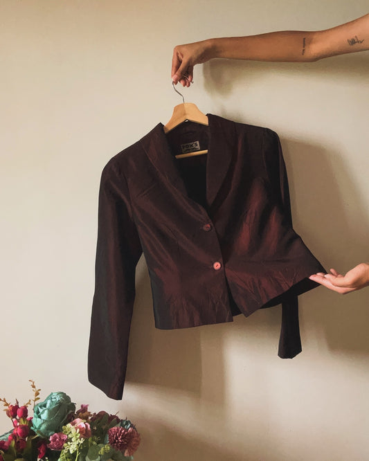 Fox’s Vintage Cropped Blazer