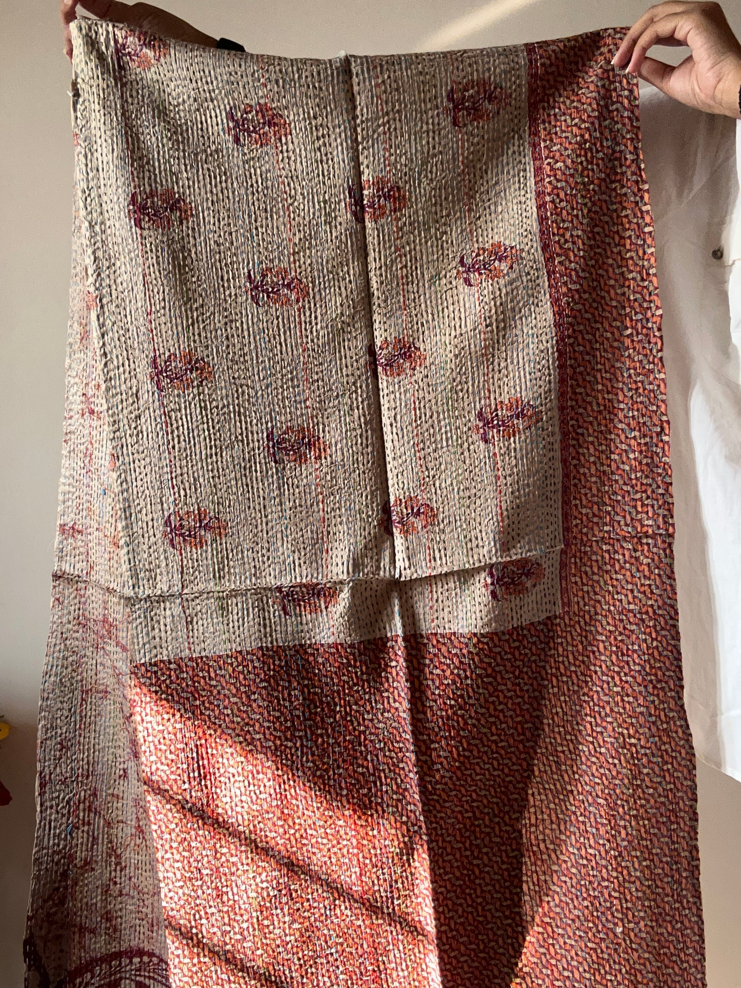 Traditional Multi Print Reversible Stole