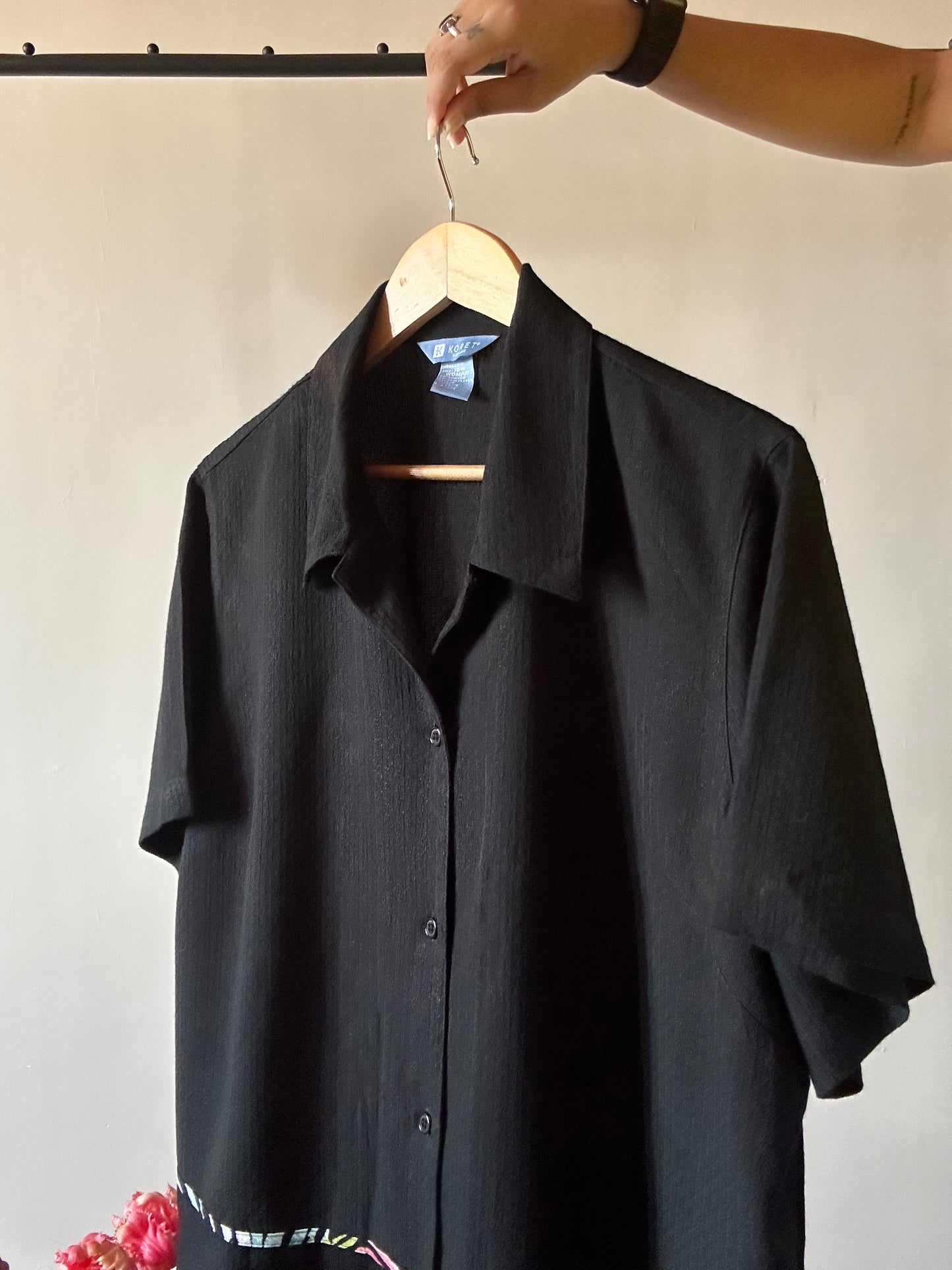 KORET Black Vintage Shirt