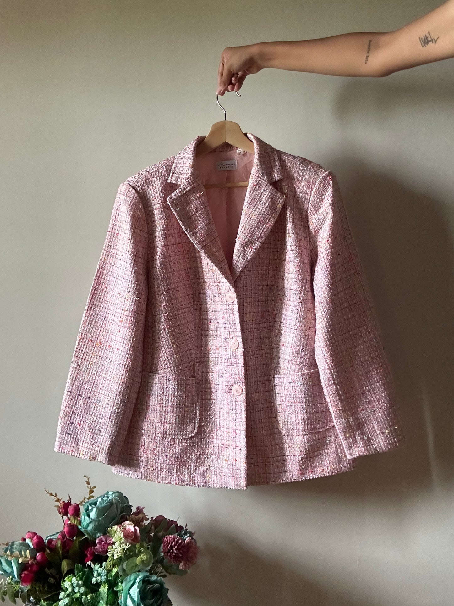 Maria Bellesi Vintage Confetti Tweed Jacket