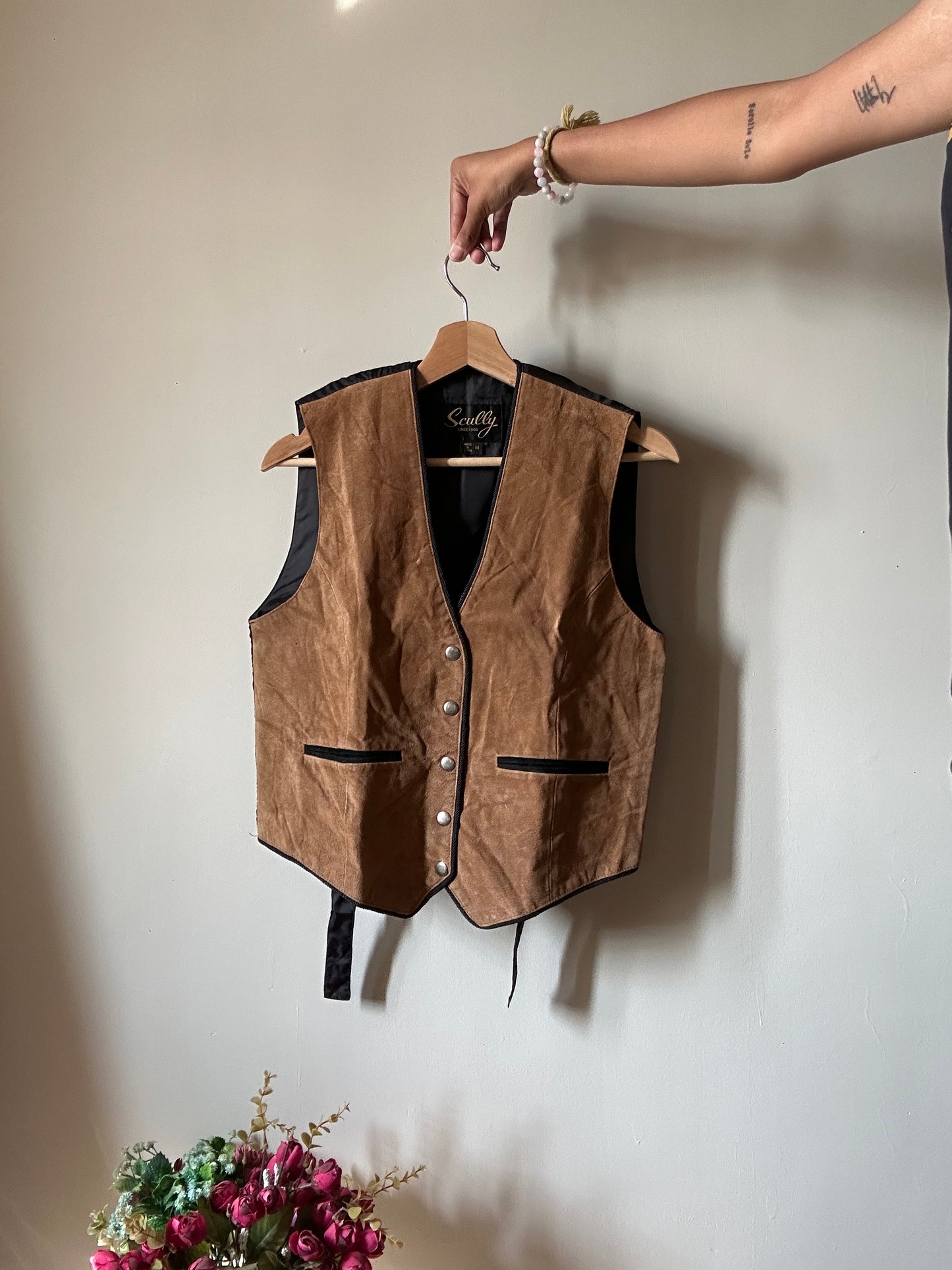 Scully Vintage Leather Vest