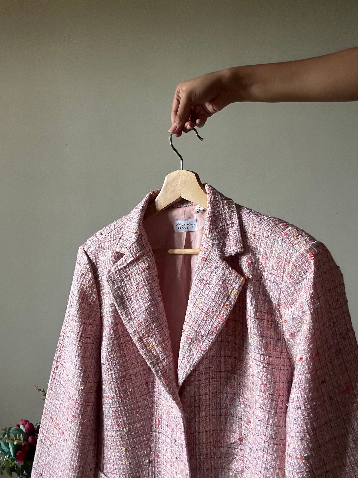 Maria Bellesi Vintage Confetti Tweed Jacket