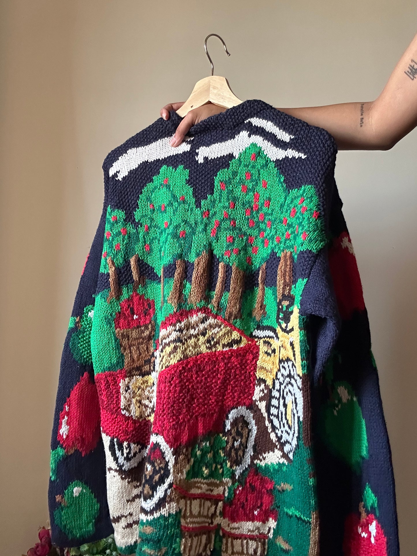 The Eagle’s Eye Vintage All Patterned Cardigan