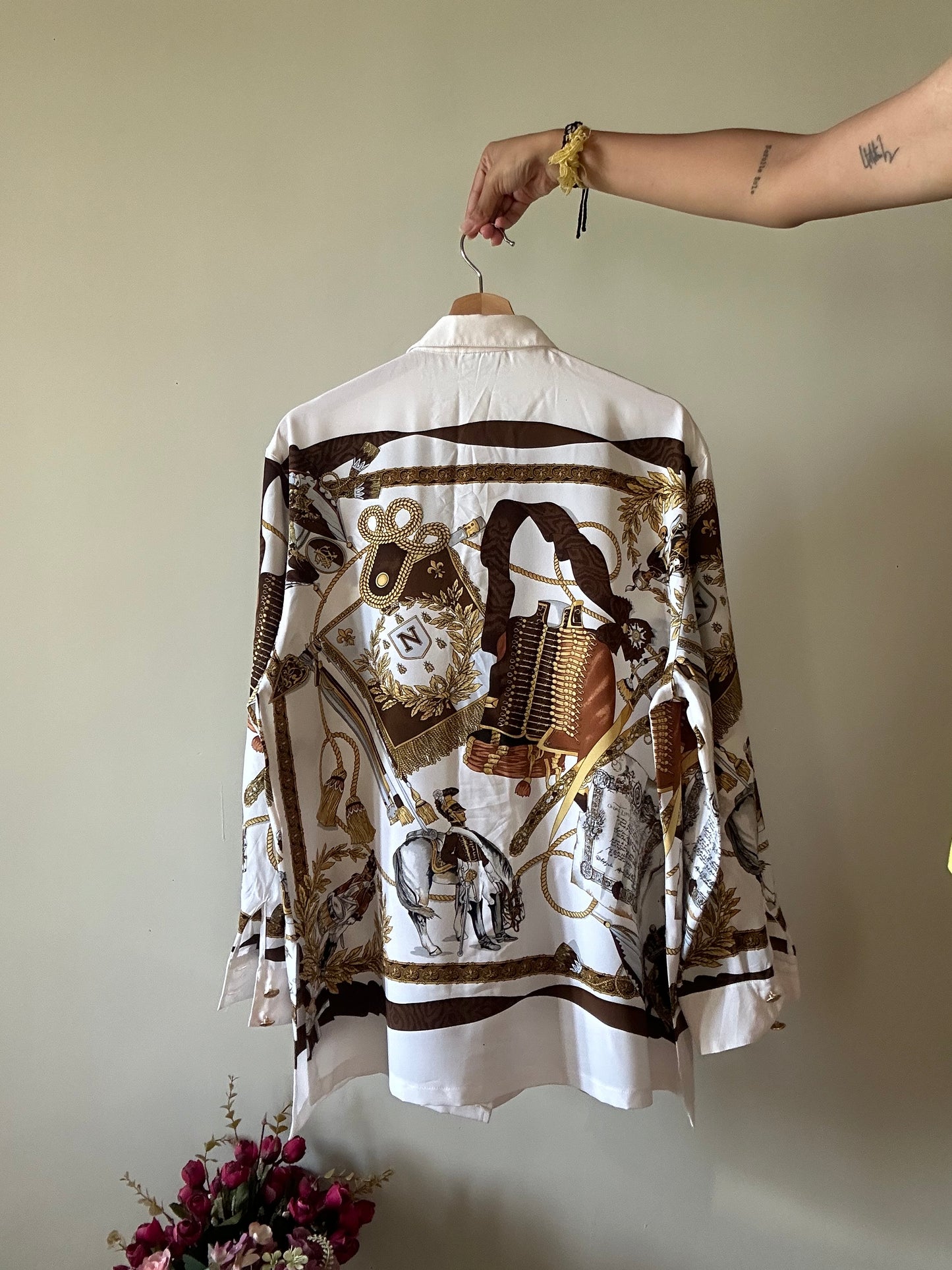 Vintage Baroque Print BASLER Shirt