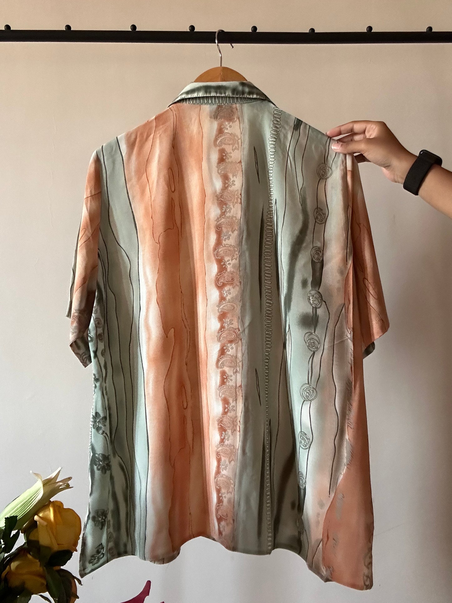 Vintage Multi Print Shirt