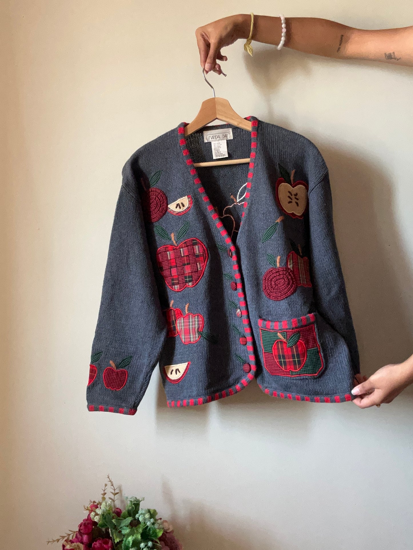 Mandal Bay Vintage Embroidered and Patchwork Cardigan