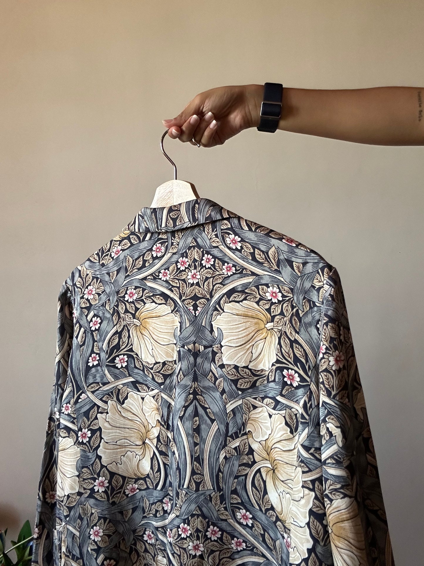 Morris & Co X H&M Abstract Floral Print Blazer