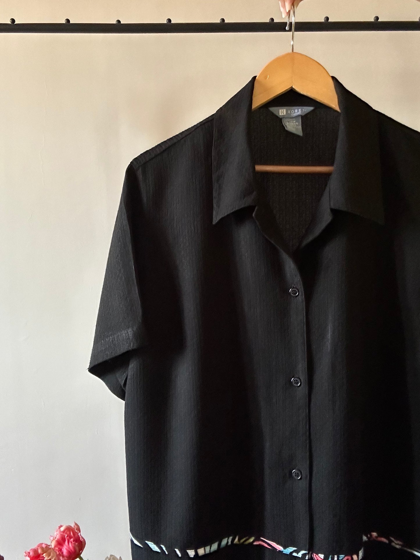 KORET Black Vintage Shirt