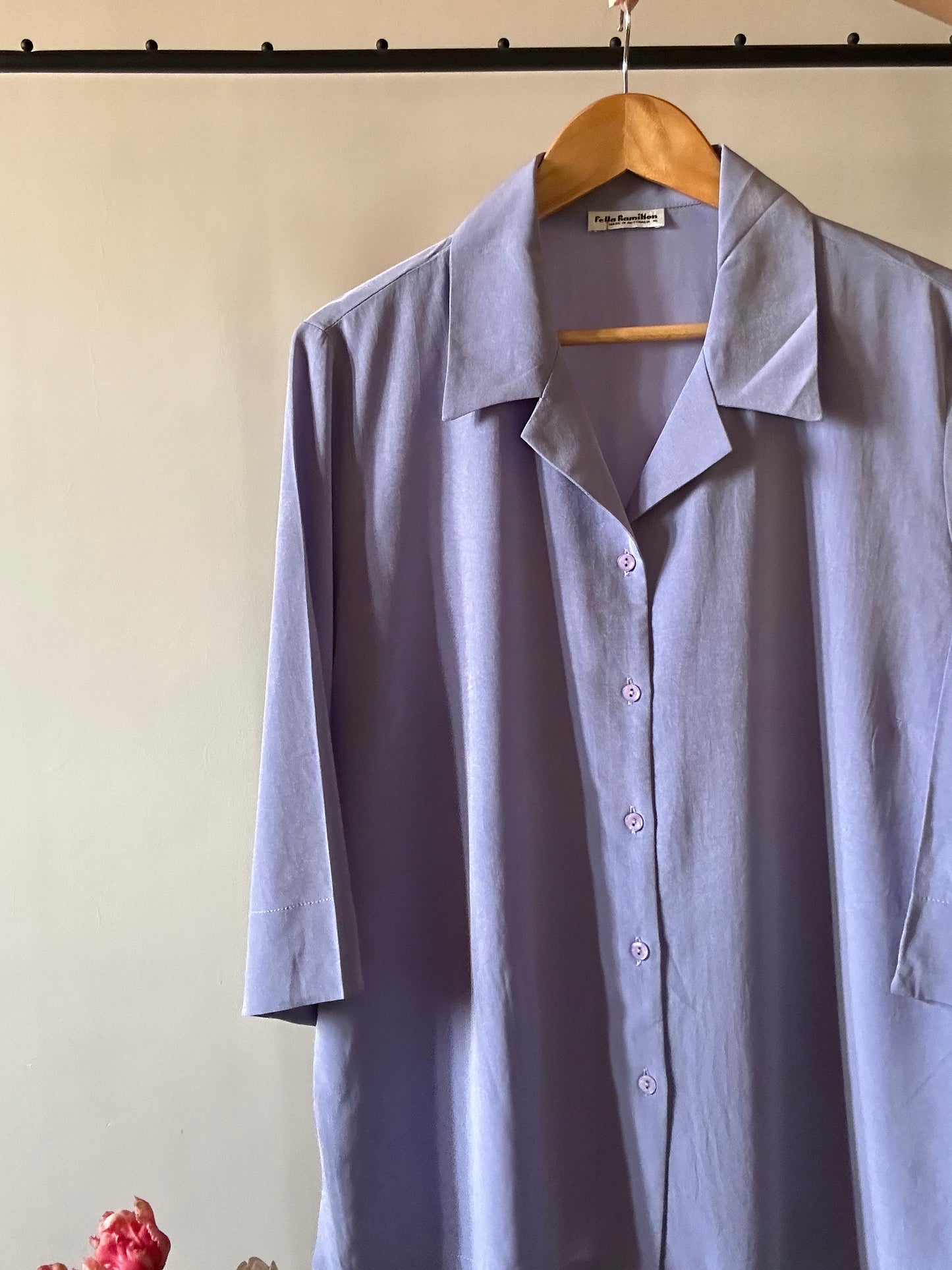 Plain Lavender Vintage Shirt