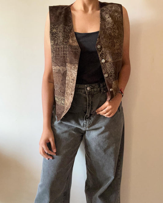 Vintage Orsay Velvety Vest