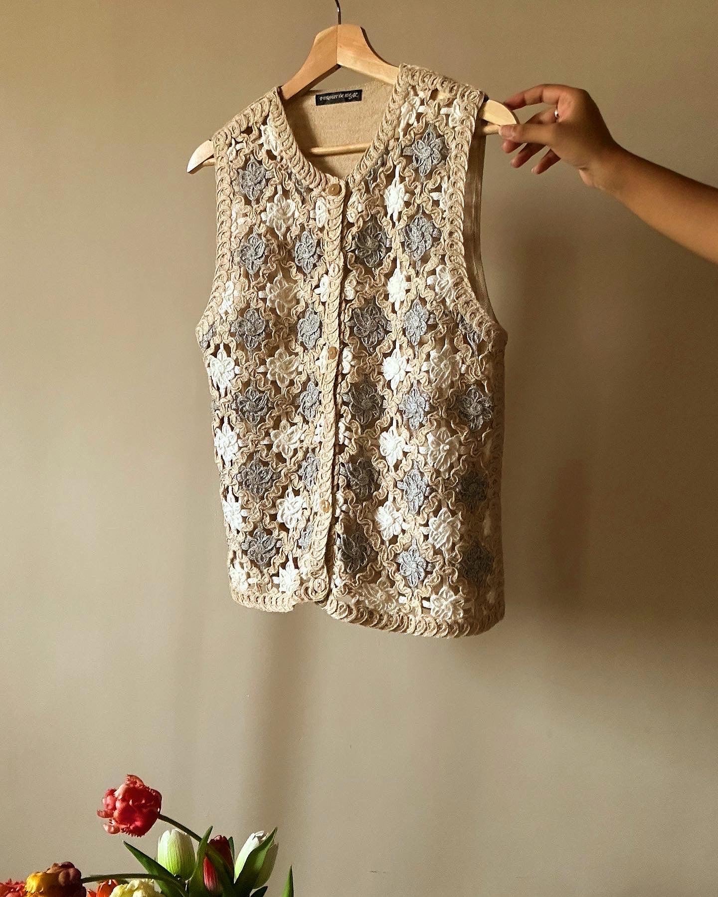 Pursuit De Ideal Vintage Sweater Vest