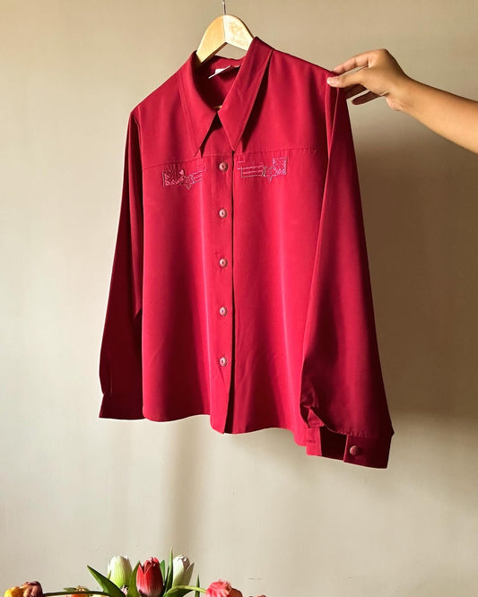 Jamie Oliver Vintage Embroidered Shirt